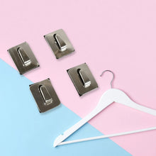 Self - Adhesive Hooks, Heavy Duty Wall Hooks Hangers Stainless Steel Waterproof Sticky Hooks for Hanging Robe Coat Towel Kitchen Bathroom and. - justgrabit.in | Just Grab It