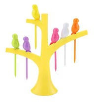 Bird Fork | Kids fruit fork | Table Decor - justgrabit.in | Just Grab It