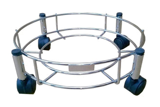Stainless Steel Gas Cylinder Trolley - justgrabit.in | Just Grab It