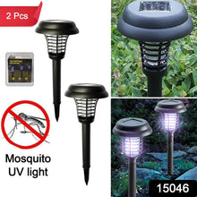 Garden Lighting UV LED Solar Powered LED Mosquito Trap / Bug Zapper (2 Pc) - justgrabit.in | Just Grab It