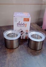 Multipurpose Stainless Steel Airtight Containers with See Through Lid (2 Pc / 500 ML) - justgrabit.in | Just Grab It