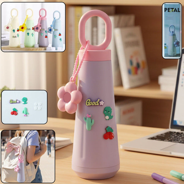 450 ML Approx Cute Portable Water Bottle (1 Pc) - justgrabit.in | Just Grab It