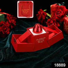 Christmas Gifts for Women Rose Ring Box Jewellery Box - justgrabit.in | Just Grab It