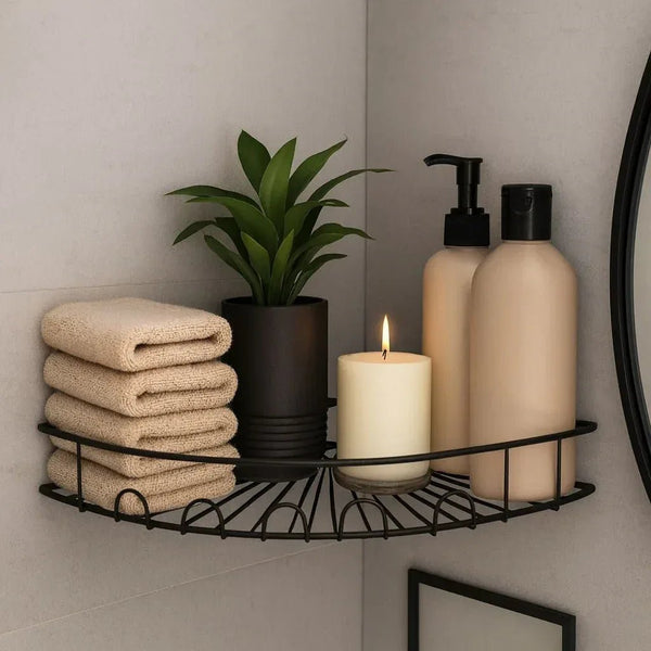 1 Pc Shower Caddy Corner for holding and storing various household stuffs and items etc. - Justgrabit Inc.