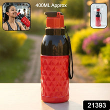 Plastic 400 ML Approx Sports Water Bottle (1 Pc) - justgrabit.in | Just Grab It