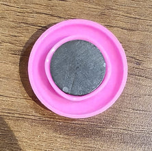 Pink Board Magnets Circular Plastic Buttons (1 Pc) - justgrabit.in | Just Grab It