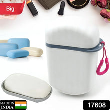 Stylish & Leak - Proof Travel Soap Box – Secure Seal for Home, Bathroom, Hiking & Camping ,Sabudani (1 Pc) - Justgrabit Inc.