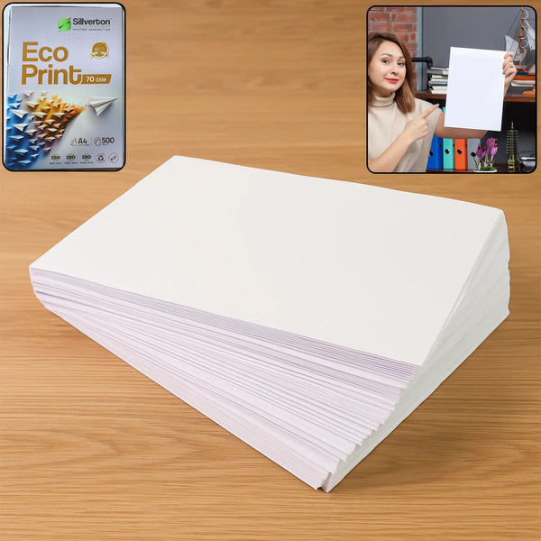 500 Sheets A4 Size Copier Paper – 70 GSM High Bright White Printing Paper - justgrabit.in | Just Grab It