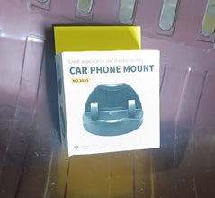 2 in 1 Car Anti - Slip Mat, Phone Holder Non Slip Sticky Phone Mount Holder (1 Set) - justgrabit.in | Just Grab It