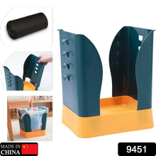 Expandable Trash Can (1 Pc): Plastic, Large Capacity, Kitchen & Bathroom - Justgrabit Inc.