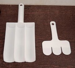 Small Multifunction Fritters Maker - Creative Fritters Scoop Multi - Function Ball Maker | Portable Maker for Making Cake Balls, Ice Cream Spoon, Doughnut, Hand Cutting Scoop(2pc Set) - Justgrabit Inc.