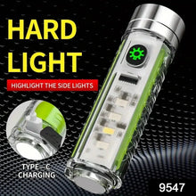 Pattern Flashlight USB Flashlight Rechargeable LED Torch Light (1 Pc) - Justgrabit Inc.