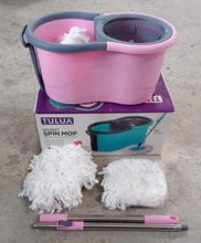 Quick Spin Mop Plastic spin, Bucket Floor Cleaning, Easy Wheels & Big Bucket, Floor Cleaning Mop with Bucket - Justgrabit Inc.