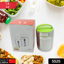 LEAK - PROOF THERMOS FLASK FOR HOT FOOD, WARM SOUP CUP, VACUUM INSULATED LUNCH BOX, FOOD BOX FOR THERMAL CONTAINER FOR FOOD STAINLESS STEEL (1.8 L) - Justgrabit Inc.