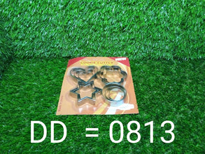 Cookie Cutter Stainless Steel Cookie Cutter with Shape Heart Round Star and Flower (12 Pieces) - Justgrabit Inc.