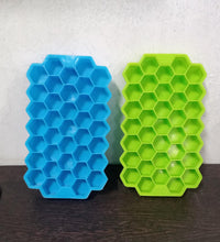 Flexible Silicone Ice Cube Tray, 37 Small Cubes , Fridge Use - justgrabit.in | Just Grab It