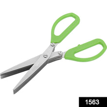 Stainless Steel 5 - Blade Herb Scissors - justgrabit.in | Just Grab It