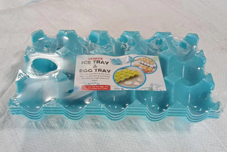 15 Cavity Plastic Egg Tray Egg Trays for Storage with 15 Eggs Holder (4 Pc Set) - Justgrabit Inc.