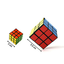 Plastic Fancy 3x3 Small Cube Puzzles Game - 2 Pieces (Multicolour) - Justgrabit Inc.