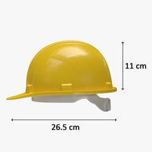 Yellow Plastic Hard Hat Construction Cap (1Pc Only) - Justgrabit Inc.