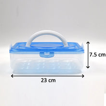 Plastic Kitchen Refrigerator Egg Storage 12 Grid 1 Layer Egg Container - Justgrabit Inc.
