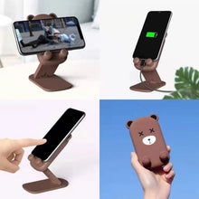 Cute Cartoon Design Multi - Angle Adjustable Foldable Mobile Stand - Justgrabit Inc.