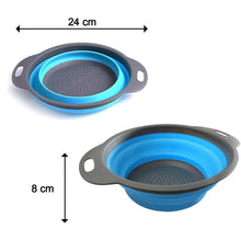 Round Small Silicone Strainer widely used in all kinds of household kitchen purposes while using at the time of washing utensils for wash basins and sinks etc. - Justgrabit Inc.