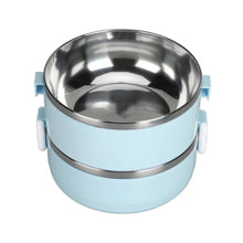 Multi Layer Stainless Steel Hot Lunch Box (2 Layer) - Justgrabit Inc.
