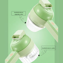 4 in 1 Handheld Electric Vegetable Cutter Set - justgrabit.in | Just Grab It