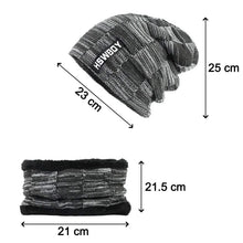 Ultra Soft Unisex Woolen Beanie Cap Plus Muffler Scarf - justgrabit.in | Just Grab It
