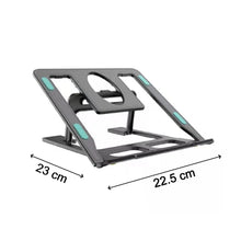 Adjustable, Portable & Foldable Laptop Stand – Compact and Convenient for Easy Use - Justgrabit Inc.