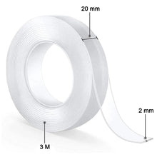 Double Sided Nano Adhesive Tape, 3 meter Size (20mm Width X 2mm Thickness) - Justgrabit Inc.