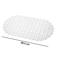 Nonslip Soft Rubber Bath Mat for Bathtub and Shower, Anti Slip Bacterial Anti Bacterial Machine Washable PVC Bath Mat - Justgrabit Inc.