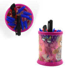 Perfect Writing Partner for Kids | Budget Friendly Stick Ball Point Pens (Pack of 10Pcs With DIY Stand) - Justgrabit Inc.
