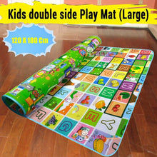 Waterproof Double Side Baby Play Floor Mat for Kids Home With Bag (Size 120 x 180cm) - Justgrabit Inc.