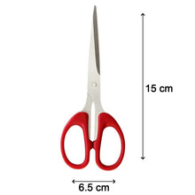 Stainless Steel Scissors with Plastic handle grip 160mm (1Pc Only) - Justgrabit Inc.