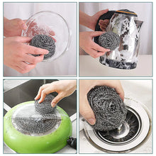 Stainless Steel Scrubber / Scourer (pack of 6pc) - Justgrabit Inc.