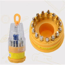 (Set of 6pc) Screwdriver Set, Steel 16 in 1 with 15 Screwdriver Bits, Professional Magnetic Driver Set - Justgrabit Inc.