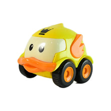 Funwoods Animal Cartoon Pull - Back Toy Car - (4 Pc / Set) - justgrabit.in | Just Grab It