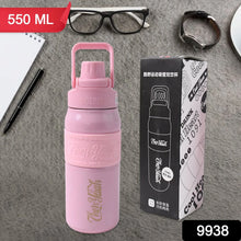 Stainless Steel Vacuum Insulated Water Bottle WIth Straw (550ml) - Justgrabit Inc.