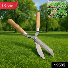 Heavy-Duty B Grade Hedge Shear with Wooden Handle - Justgrabit Inc.
