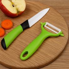 Ceramic Revolution Series Utility Knife and Peeler Gift Set - 2pc - Justgrabit Inc.