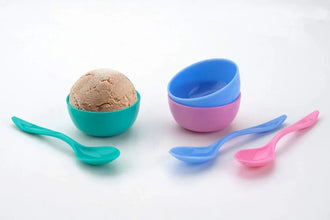 Multipurpose Snack Set 3 pcs - Spoon, Bowl and Dish - Justgrabit Inc.