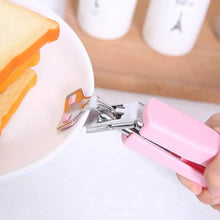 Stainless Steel Hot Dish Plate Clip – Secure Bowl & Plate Gripper for Home & Kitchen - justgrabit.in | Just Grab It