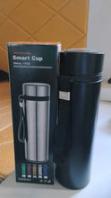 Double Wall Stainless Steel Water Bottle screen smart temperature display (500ml) - Justgrabit Inc.