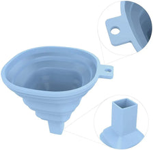 Flexible Silicone Foldable Kitchen Funnel for Liquid / Powder Transfer Hopper Food (Small) - Justgrabit Inc.