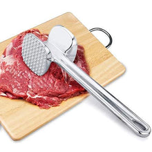Double Sided Beef Steak Mallet (Aluminum): Meat Tenderizer Hammer - Justgrabit Inc.