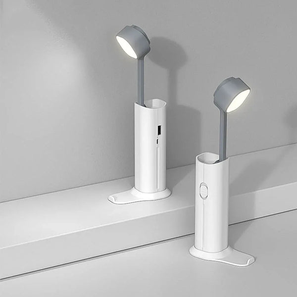 4 in 1 Creative desk Lamp, Rechargeable LED Table Flashlight Eye Protection Table Lamp Power Bank Handheld Desk Night Lamp Portable Torch Light with Adjustable Light Head for Home Kids Room Bedroom Office - Justgrabit Inc.