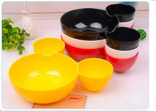 Mickey Shaped Kids / Snack Serving Sectioned Plate - Justgrabit Inc.