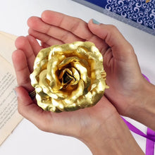 Luxury Decorative Gold Plated Artificial Golden Rose with Premium Box - Justgrabit Inc.